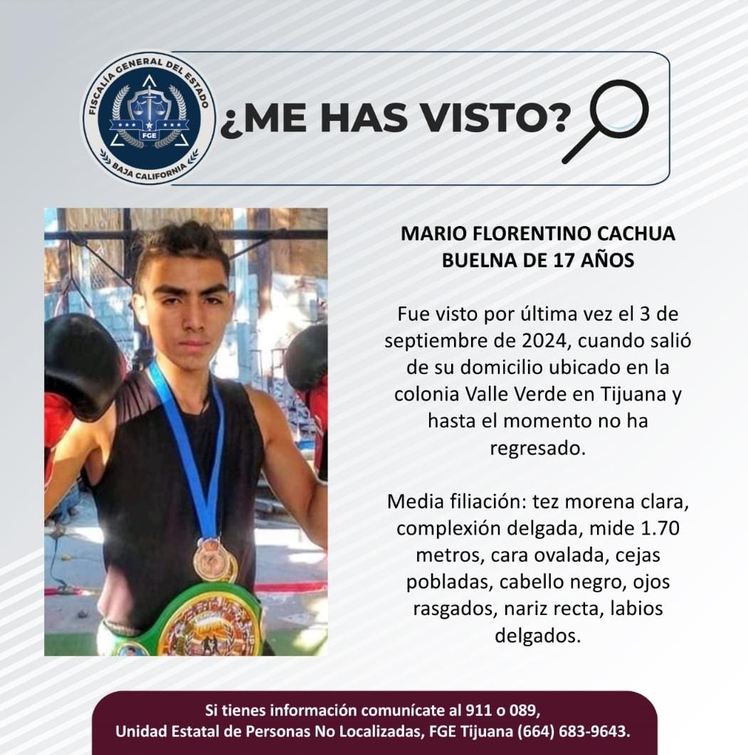 Servicio social: Mario Florentino Cachua Buelna de 17 años