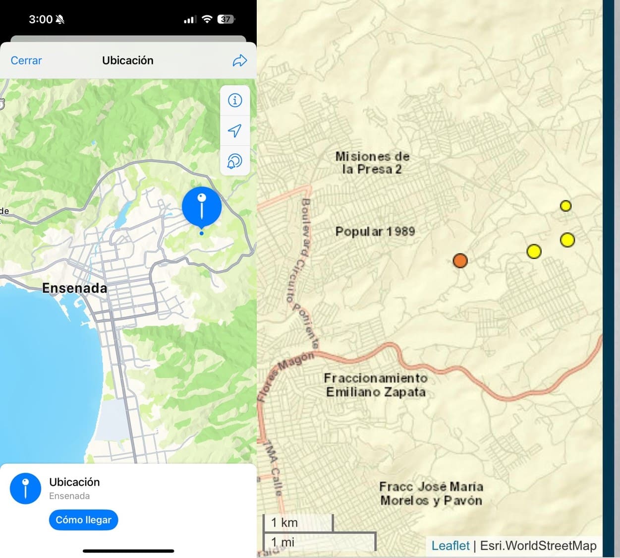 Sin daños por temblor en Ensenada: Protección Civil Municipal