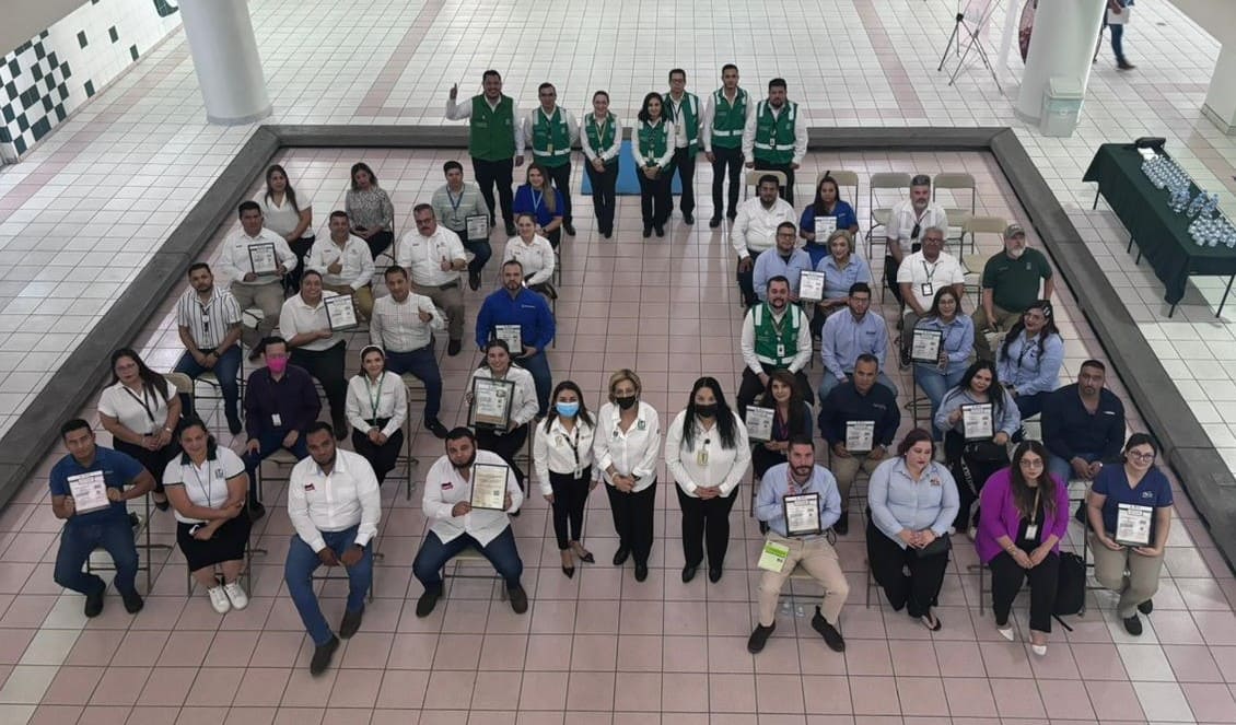 Entrega IMSS BC Distintivo ELSSA a 15 empresas