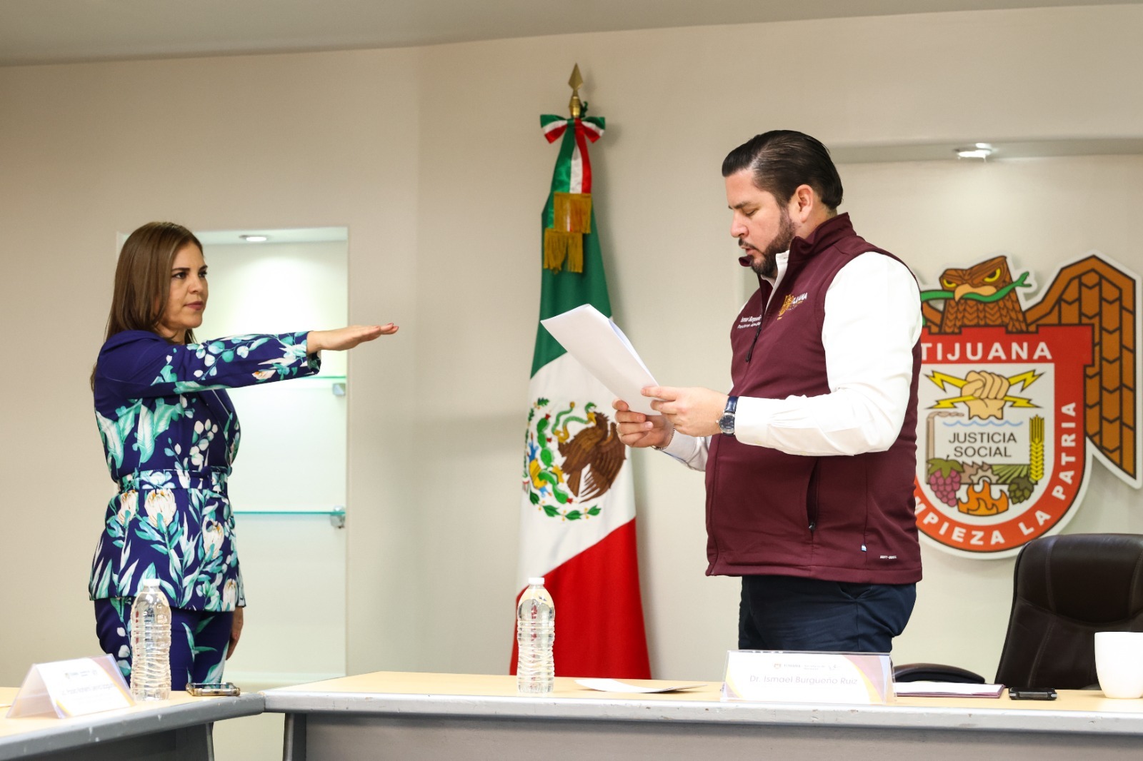 Rinde protesta Paola Nohemí Leyva Izaguirre como directora de DIF Municipal Tijuana