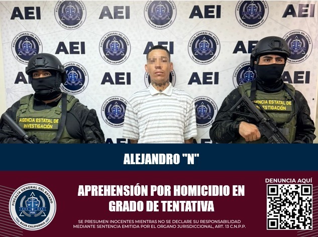 Coordinación Interinstitucional permite la captura de individuo acusado de tentativa de homicidio