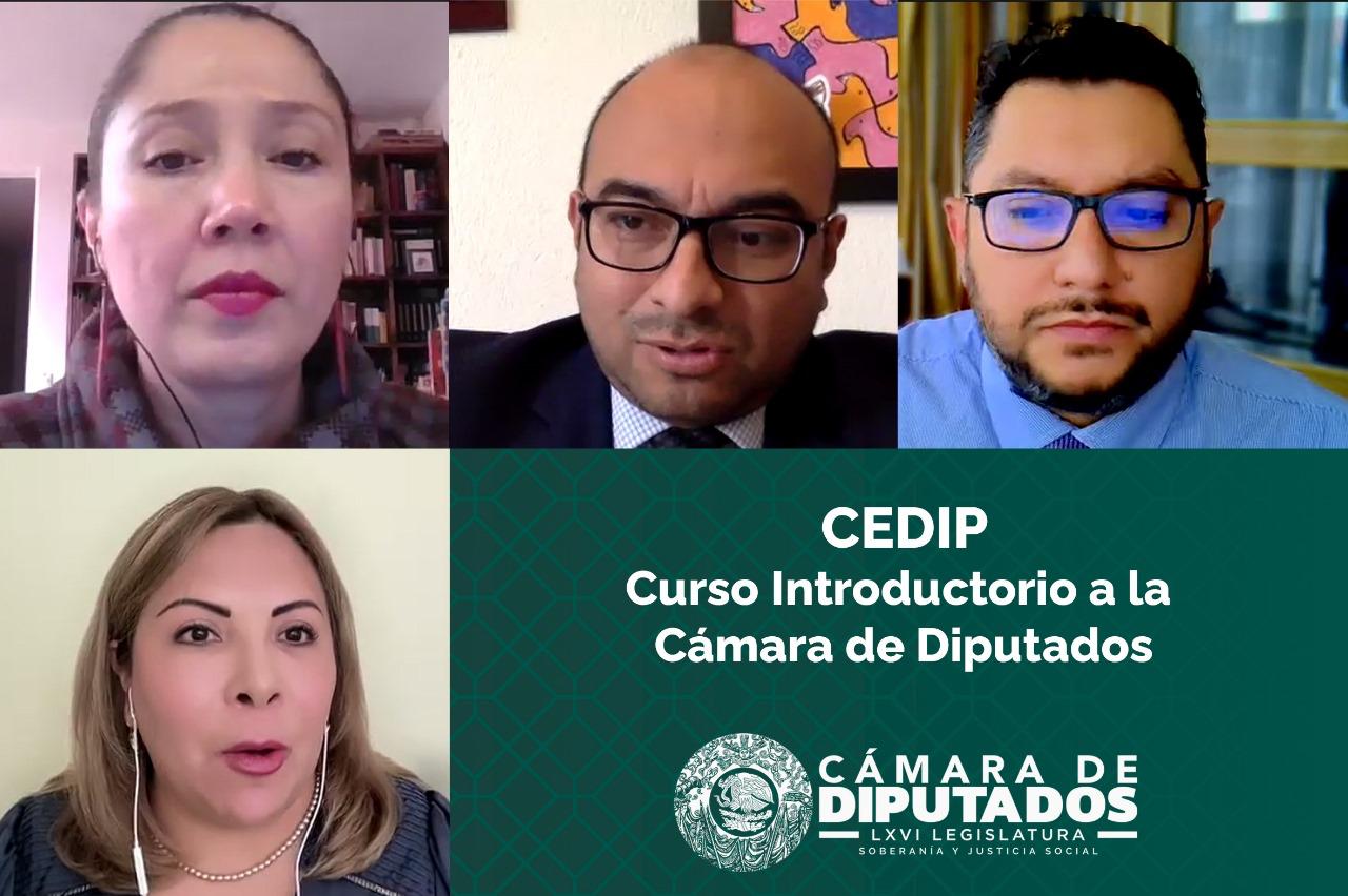 Concluye el curso introductorio a la Cámara de Diputados, impartido por el CEDIP