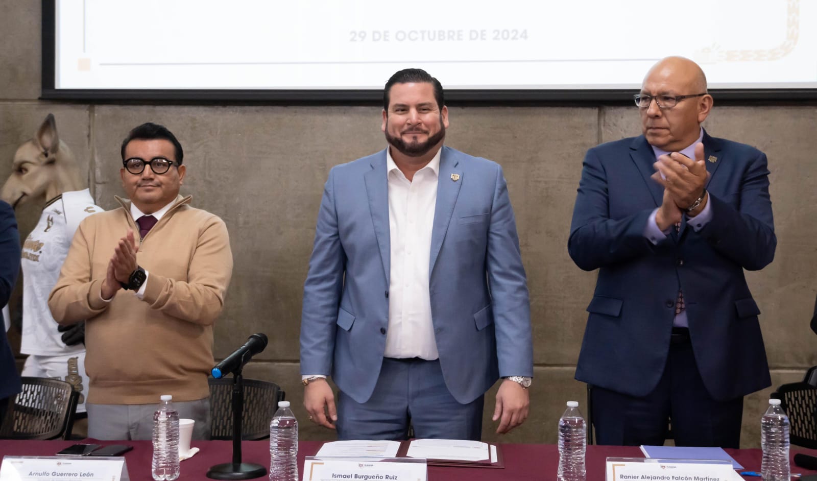 Refrenda Ismael Burgueño compromiso con la seguridad y la construcción de ambientes de paz