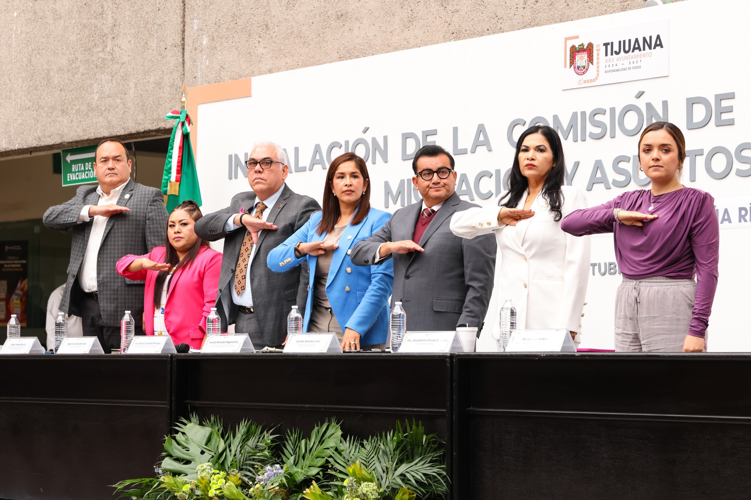 INSTALA XXV AYUNTAMIENTO DE TIJUANA LA COMISIÓN DE DERECHOS HUMANOS, MIGRACIÓN Y ASUNTOS INDÍGENAS