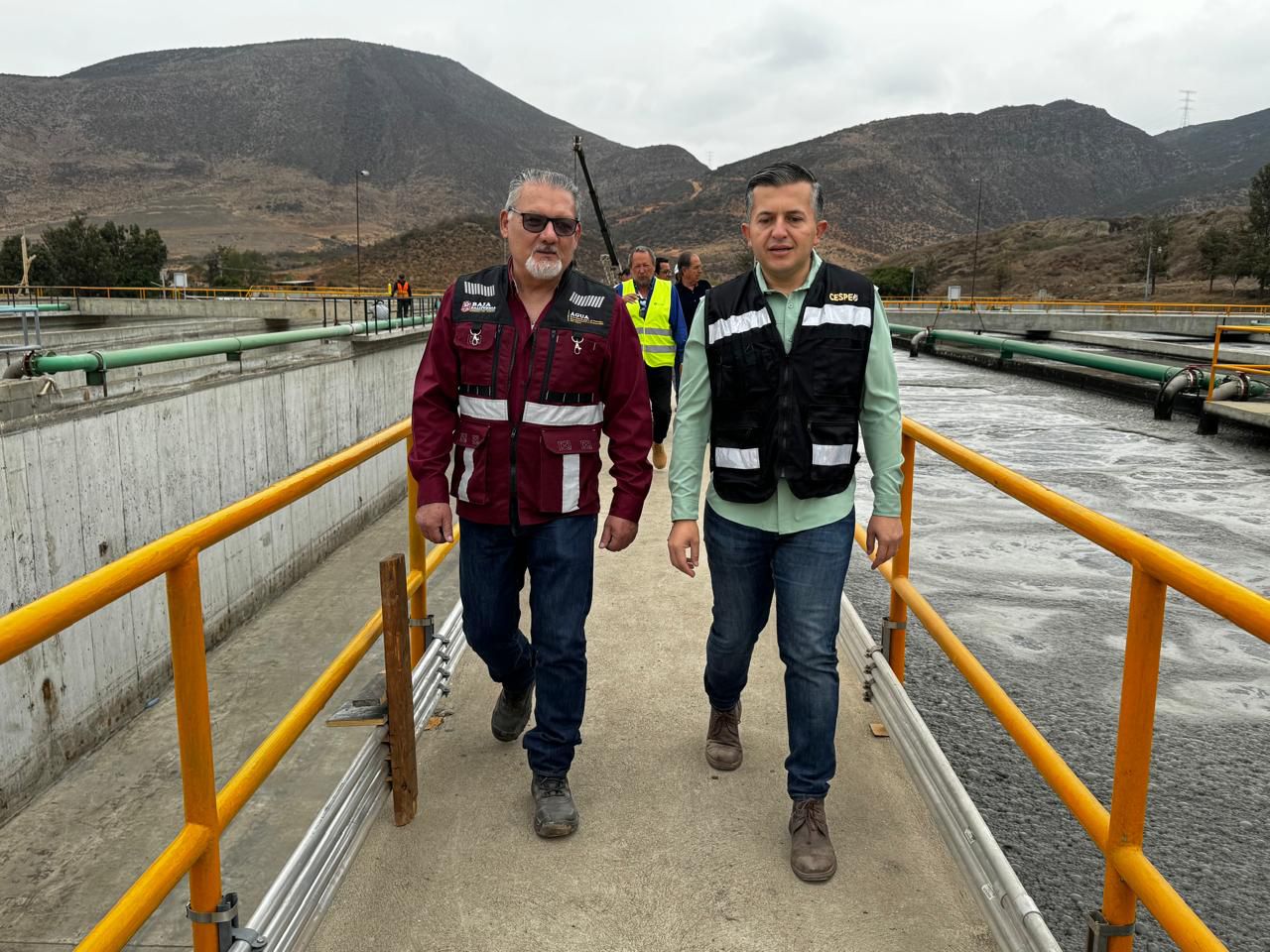 AVANZAN OBRAS EN PLANTAS DE TRATAMIENTO DE AGUA EN ENSENADA