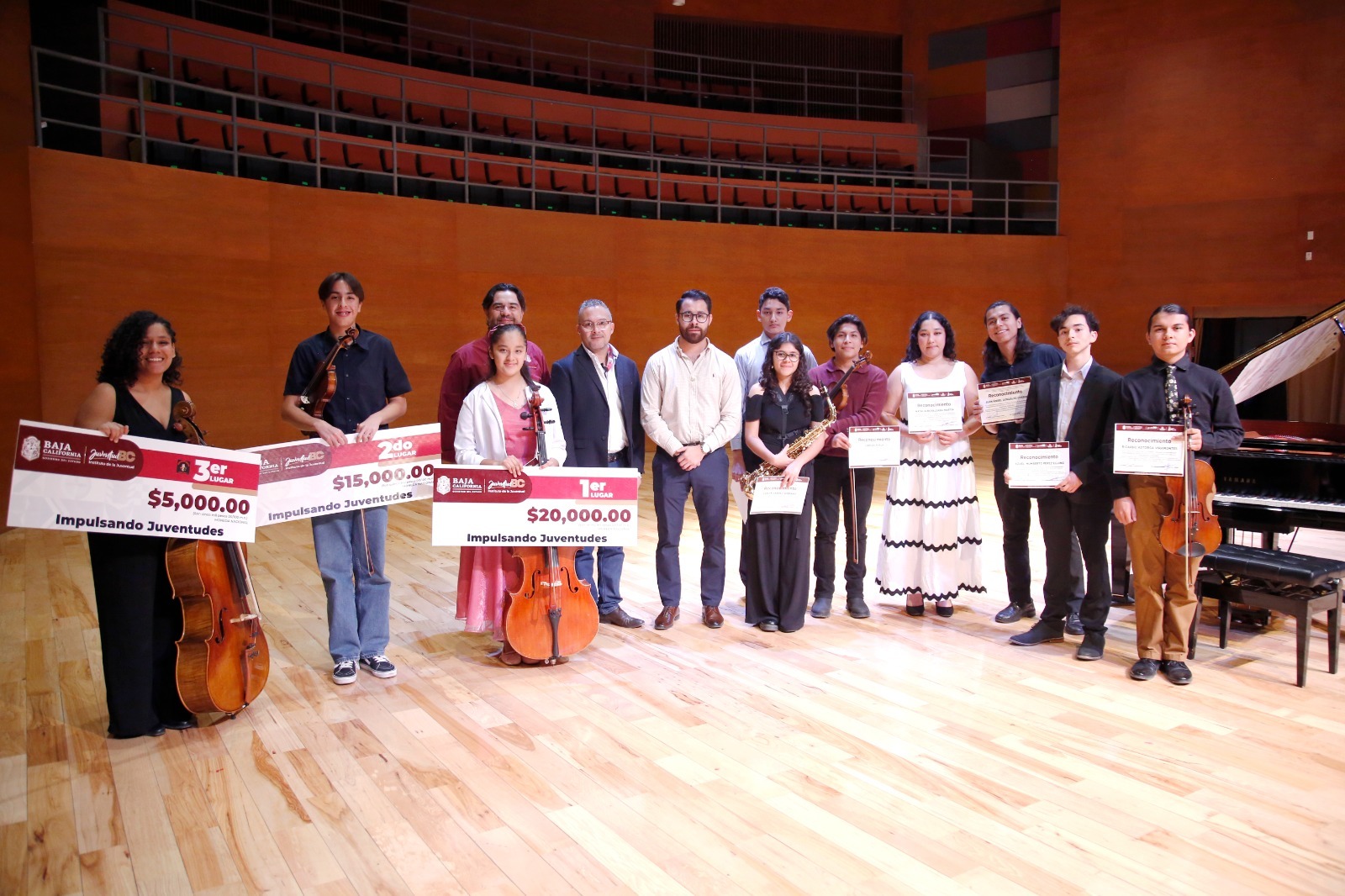 GANAN JÓVENES DE TIJUANA Y ENSENADA PRIMER CONCURSO DE INTERPRETACIÓN INSTRUMENTAL 2024