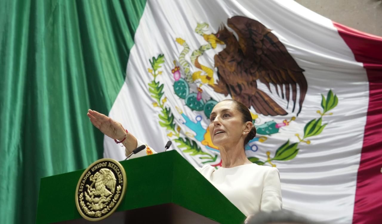 HOY LLEGAMOS LAS MUJERES A CONDUCIR LOS DESTINOS DE NUESTRA HERMOSA NACIÓN: PRESIDENTA CLAUDIA SHEINBAUMHOY LLEGAMOS LAS MUJERES A CONDUCIR LOS DESTINOS DE NUESTRA HERMOSA NACIÓN: PRESIDENTA CLAUDIA SHEINBAUM