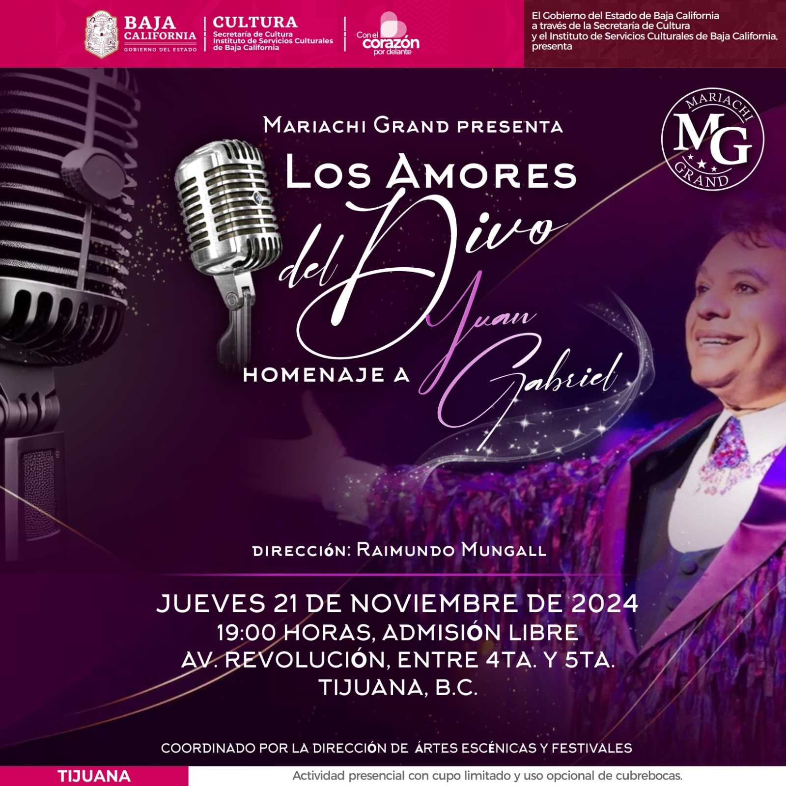 Celebran a Juan Gabriel con homenaje en avenida revolución para conmemorar el día internacional del músico