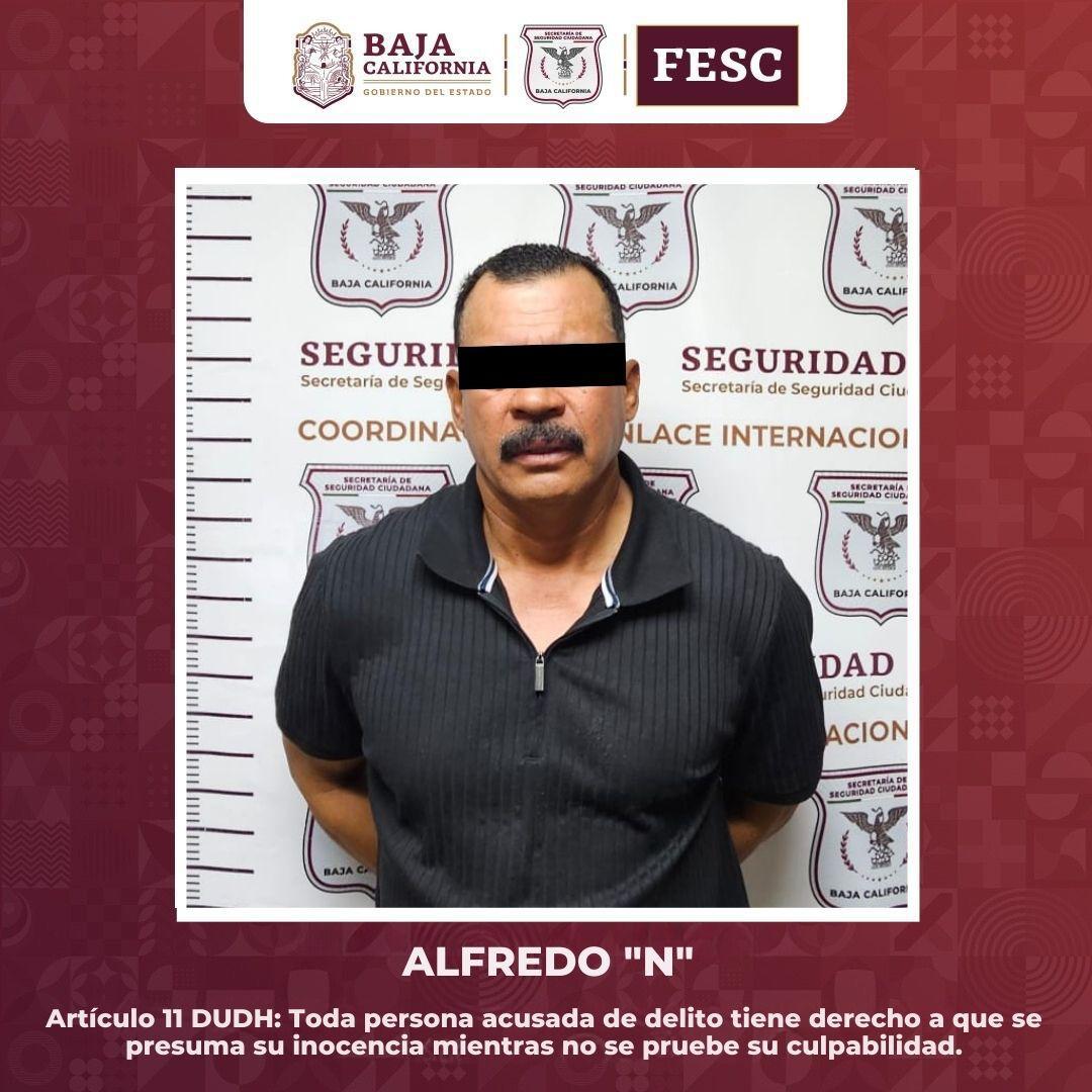 En Mexicali, FESC detiene a hombre buscado por asalto gravado y abuso a menor de edad