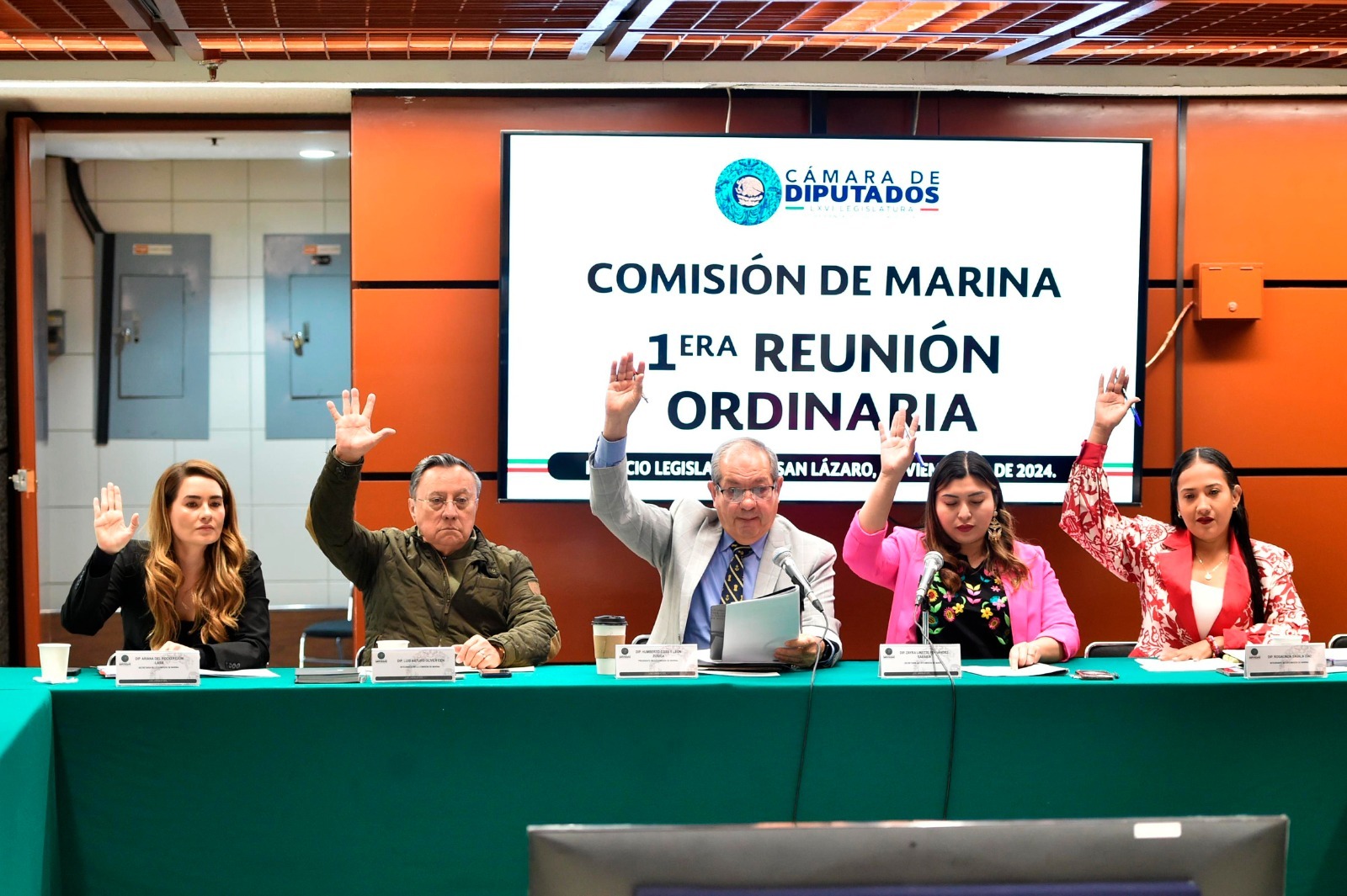 La Comisión de Marina aprobó su programa de actividades para el primer año de la LXVI Legislatura