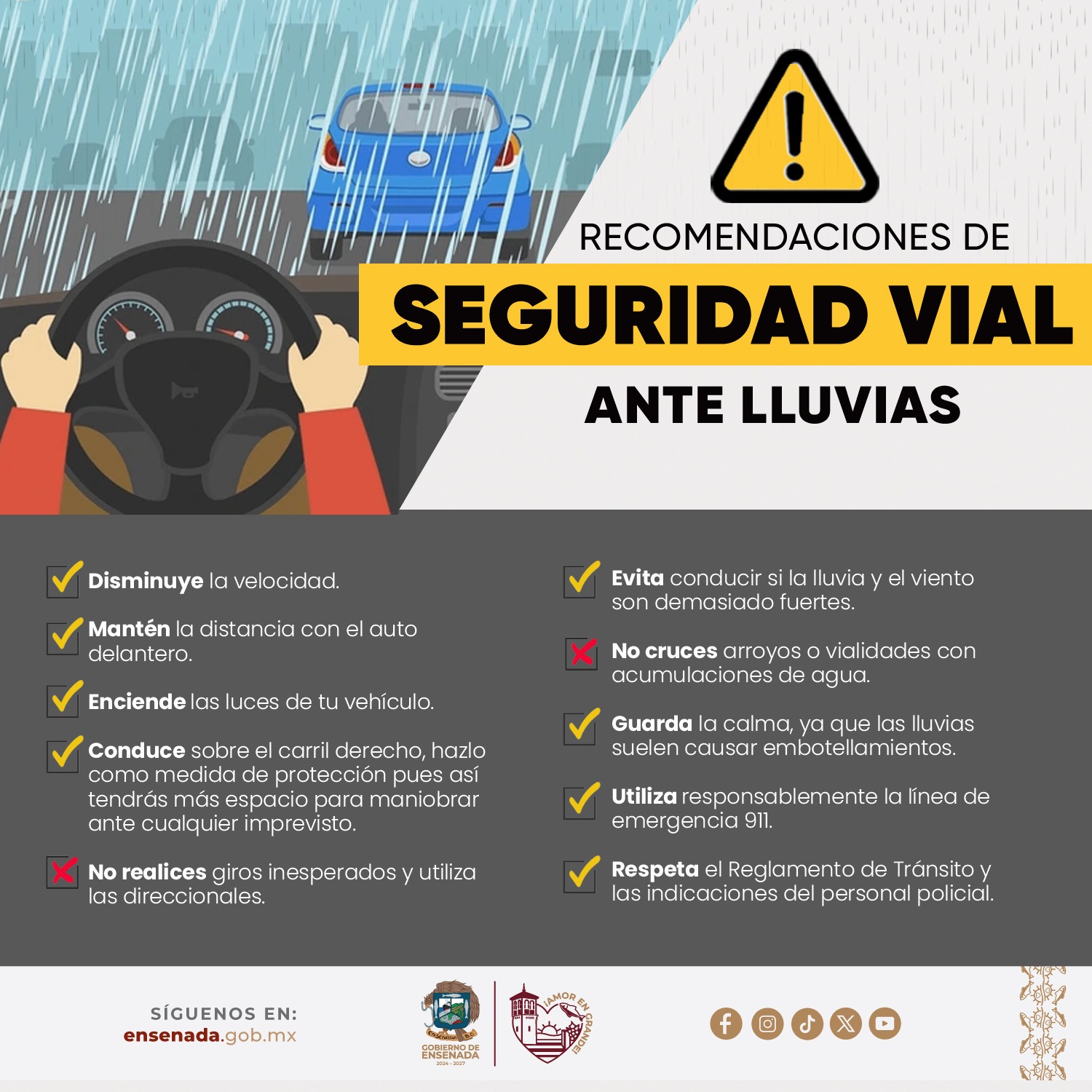 Probabilidad de lluvias para la ciudad y caída de nieve en sierras: Protección Civil