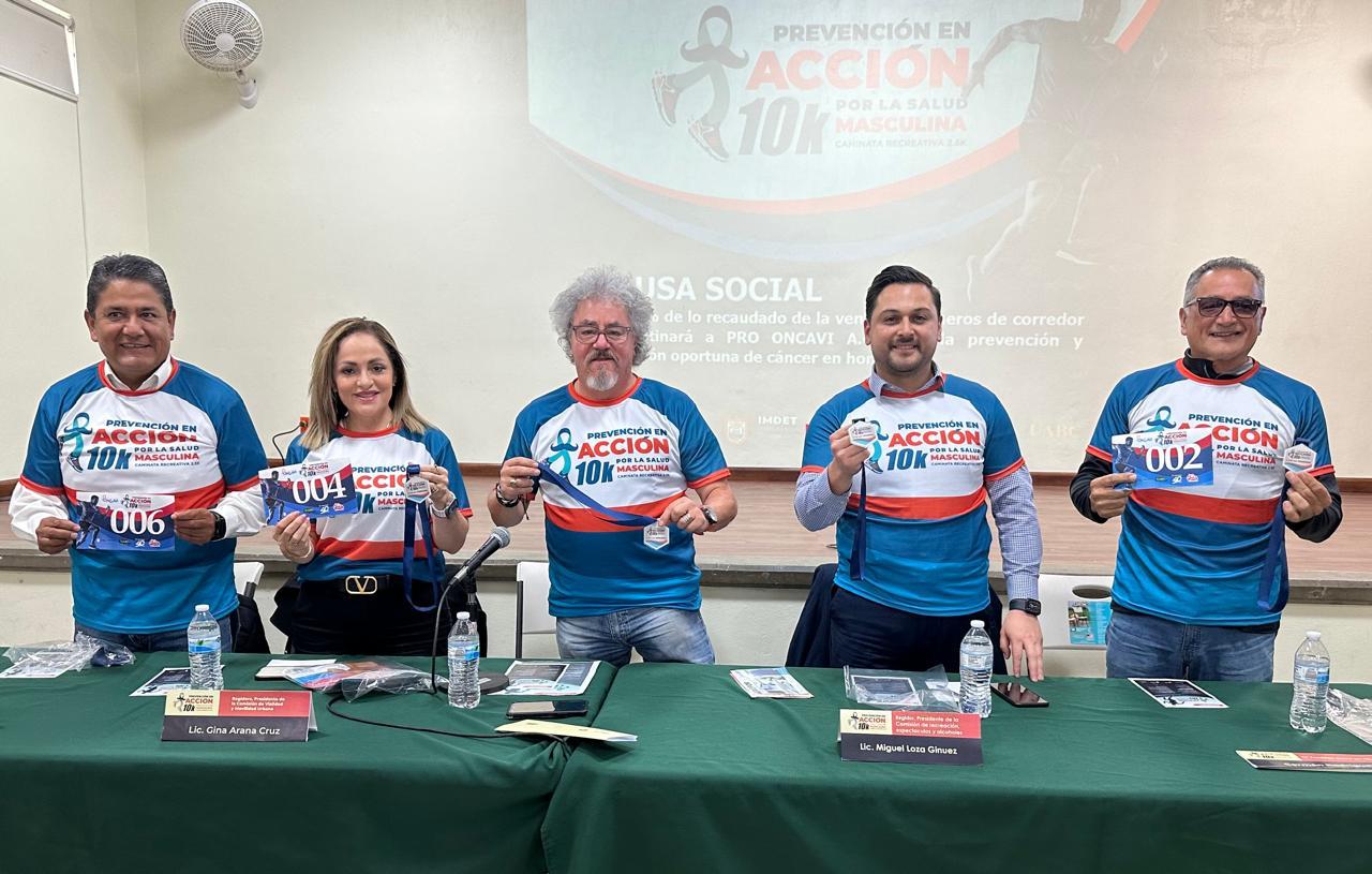 ANUNCIA PRO ONCAVI LA 3RA. EDICIÓN DE CARRERA ATLÉTICA CON CAUSA “PREVENCION EN ACCION” POR LA SALUD MASCULINA