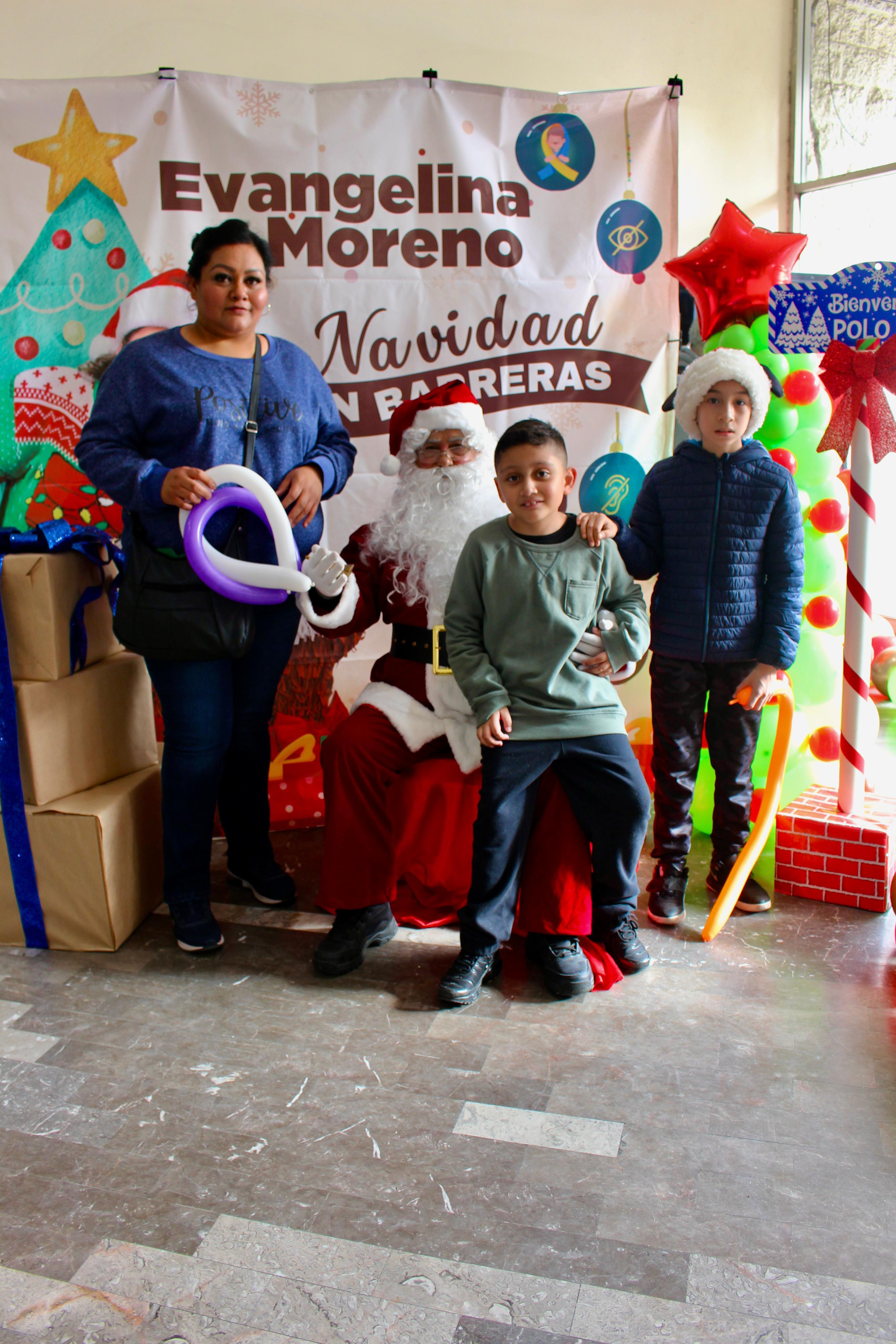 Gran festejo de la diputada Evangelina Moreno, en la posada “Navidad Sin Barreras’