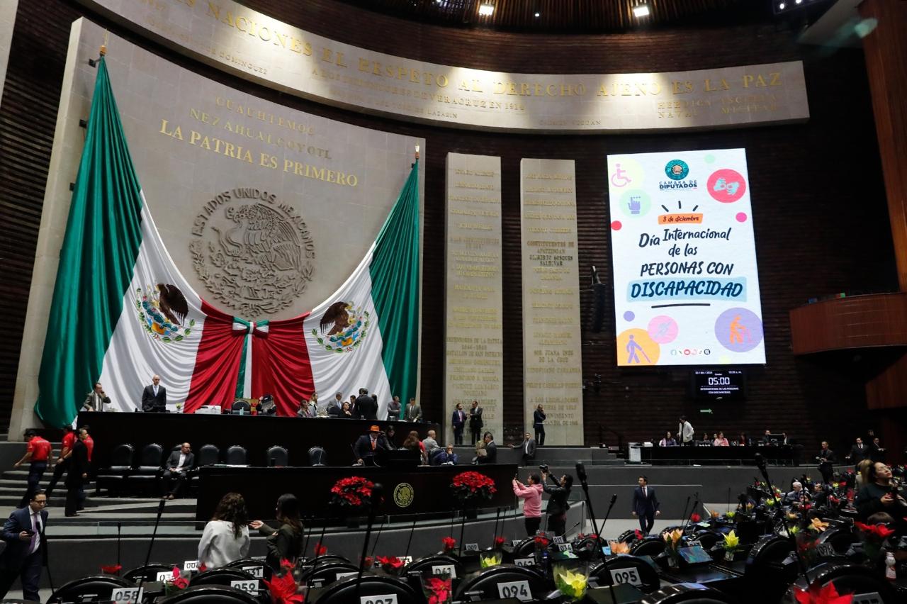 Conmemora la Cámara de Diputados el Día Internacional de las Personas con Discapacidad