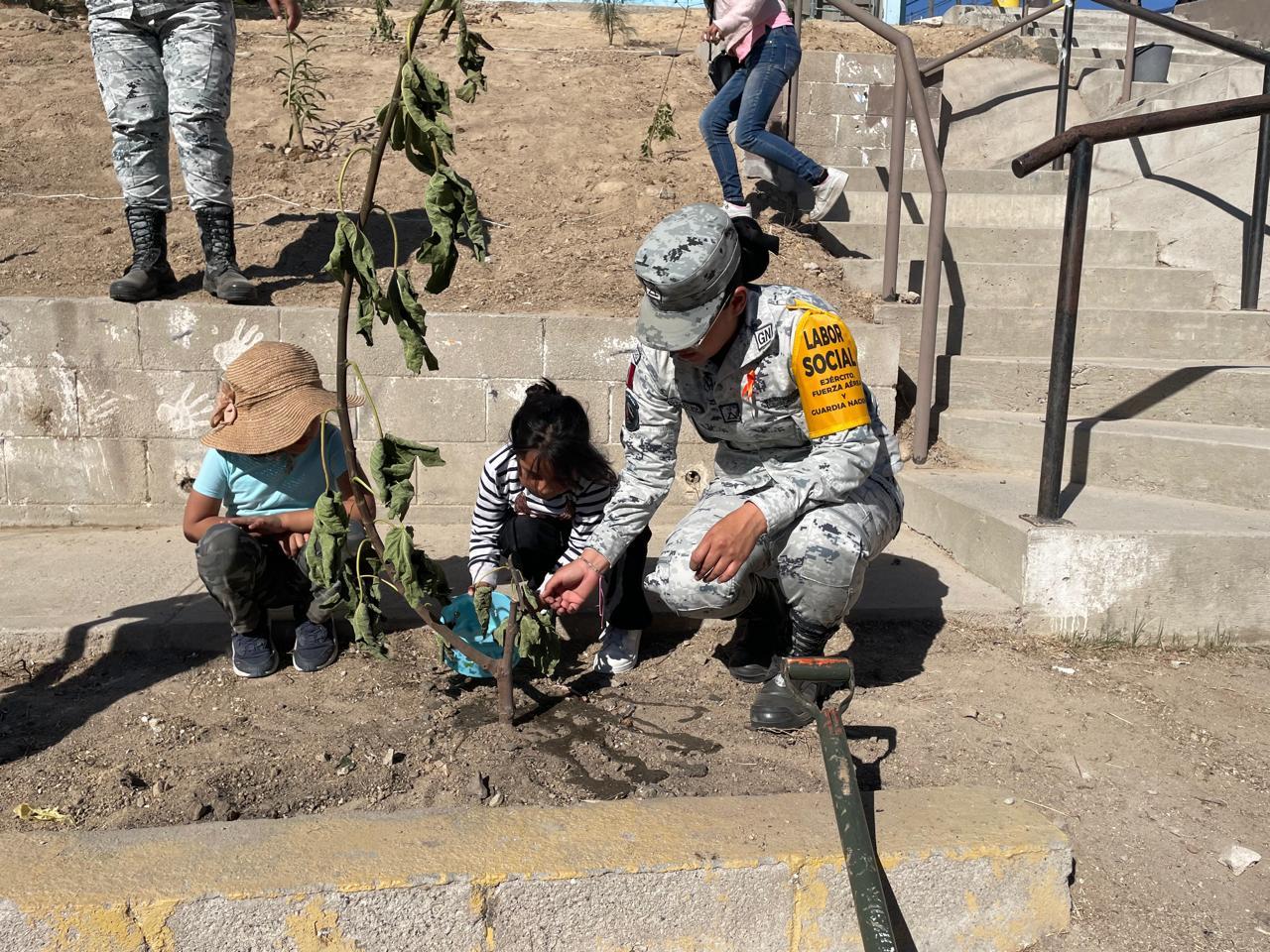 Guardia nacional transforma espacios para prevenir el delito y la violencia