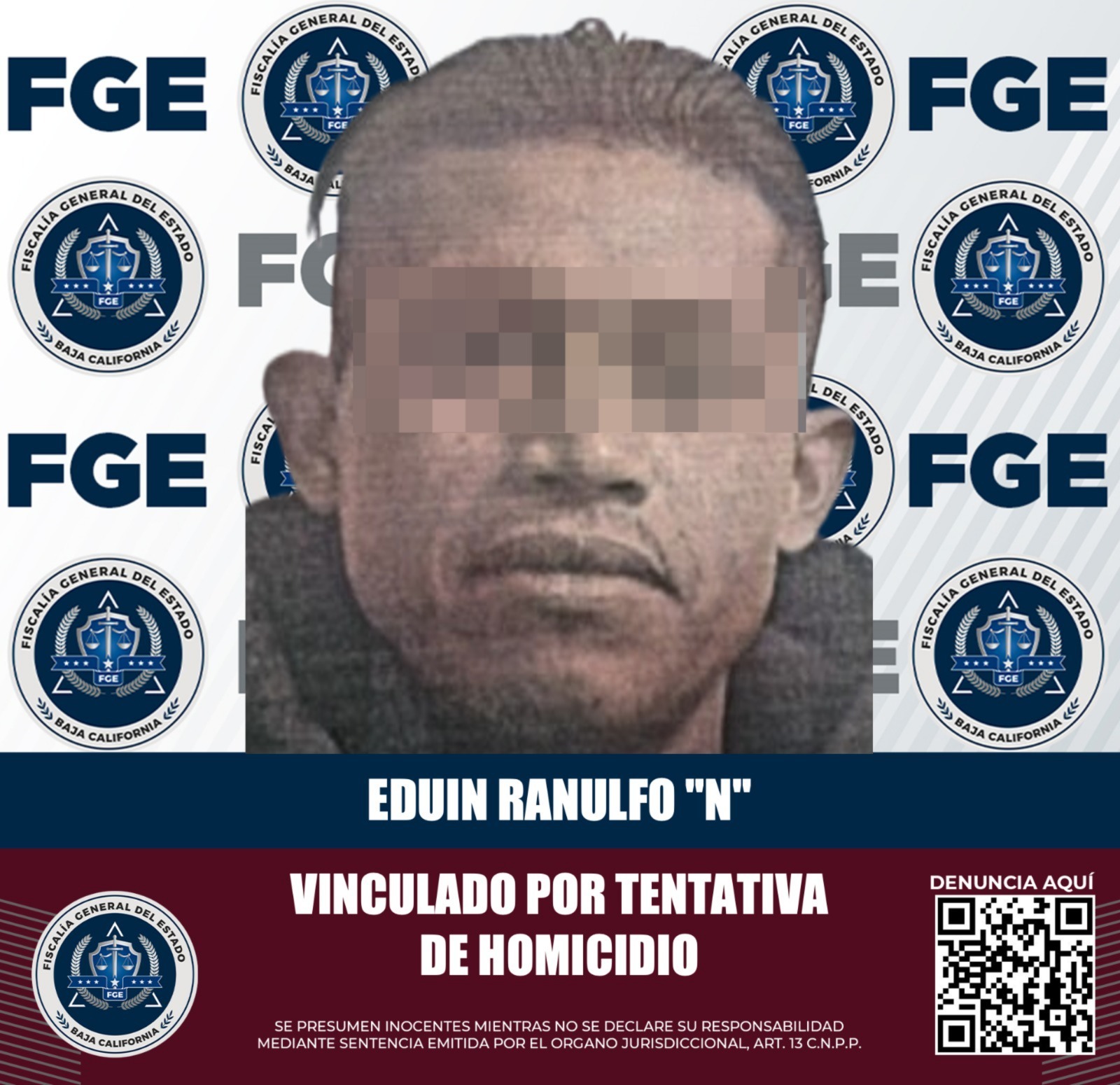 Por tentativa de homicidio en Tecate, hombre fue vinculado a proceso