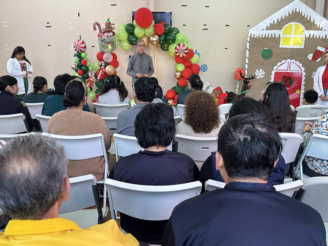 Celebran posada pacientes y familiares del hospital de salud mental de Tijuana