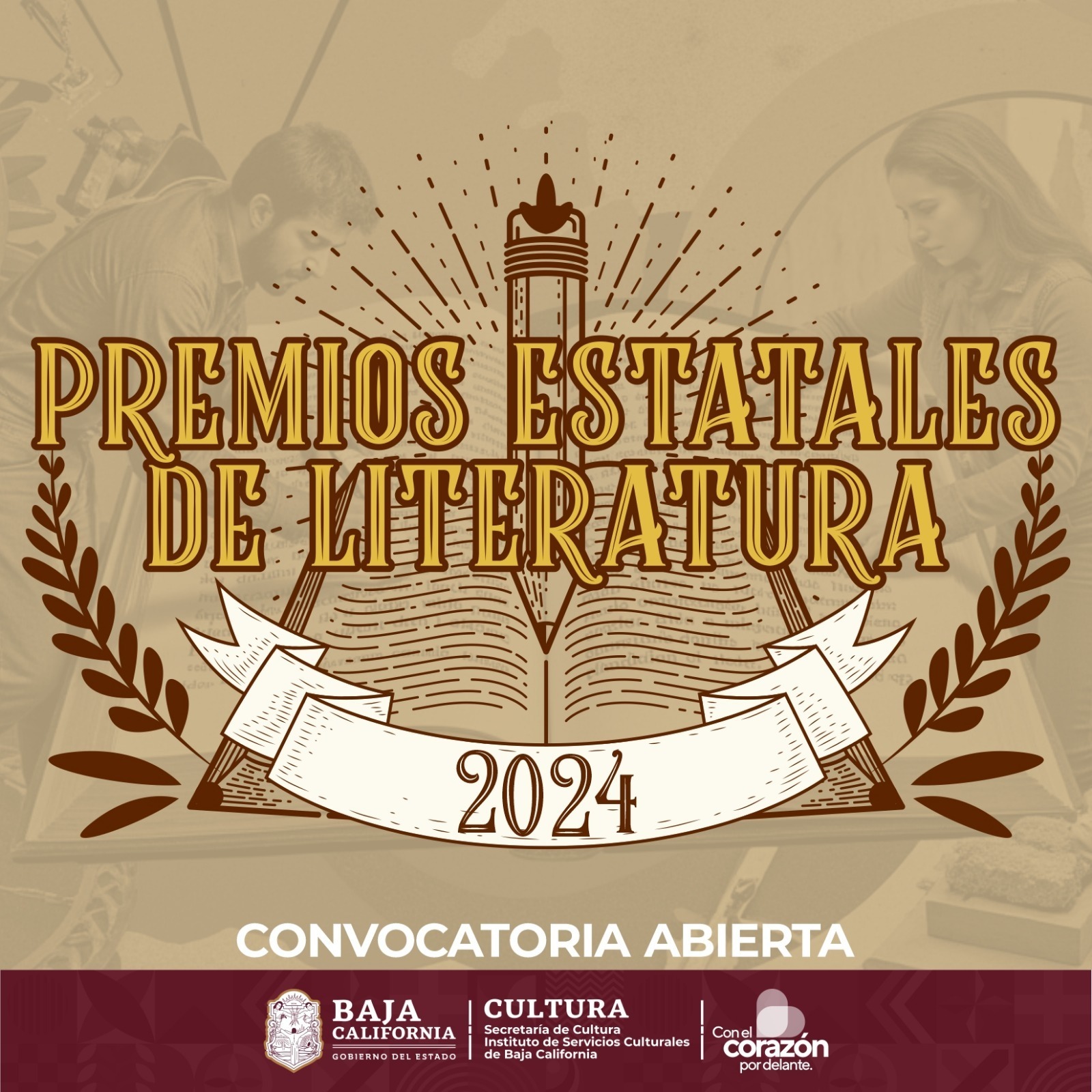 ABIERTA LA CONVOCATORIA PARA LOS “PREMIOS ESTATALES DE LITERATURA” 2024