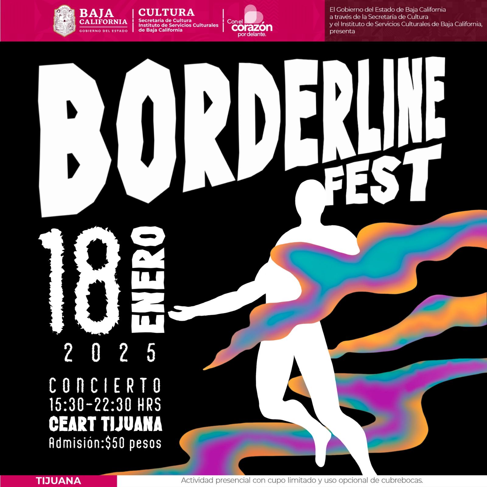 Regresa el Borderline Fest a CEART Tijuana con música de los 80 y 90´s