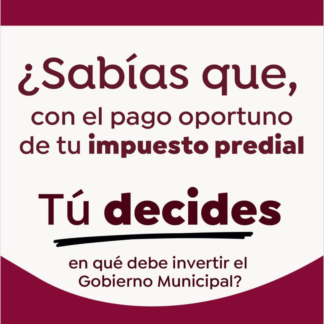 PRESIDENTA MUNICIPAL MTRA. ROCIO ADAME INVITA A ELEGIR LAS OBRAS DEL PRESUPUESTO PARTICIPATIVO 2025