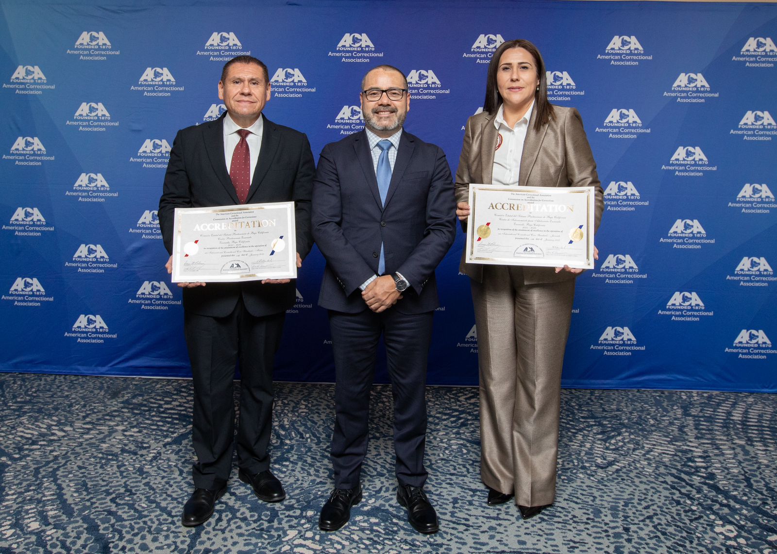 RECIBE CESISPE REACREDITACIÓN ACA PARA EL CENTRO PENITENCIARIO Y CENTRO DE INTERNAMIENTO PARA ADOLESCENTES DE ENSENADA