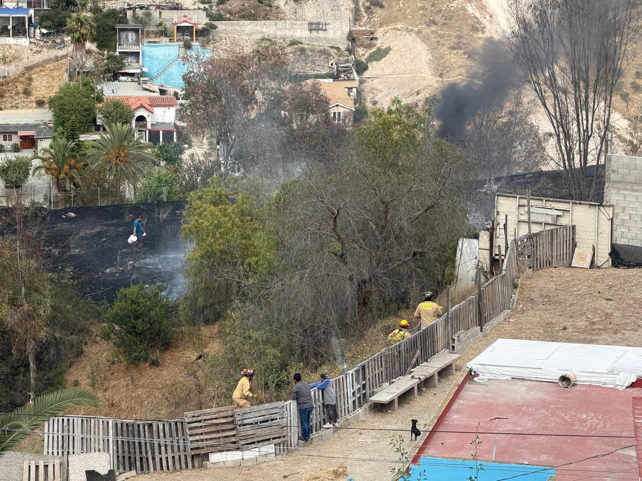 Exhorta XXV Ayuntamiento de Tijuana a la ciudadanía a prevenir incendios de interfaz en los hogares